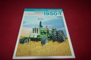 Oliver Tractor 1950 - T Tractor Brochure Tbpa