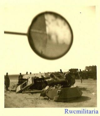 Neat German Soldiers View From Truck Of Ko 