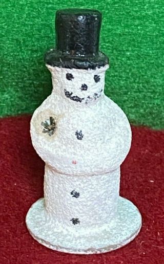 Snow Baby Snow Man Figure,  Marked Germany,  Snow Babies 14