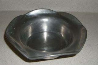Vintage Pewter Small Bowl 5.  25 " By 1.  25 "
