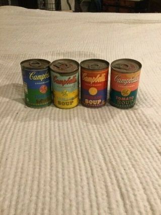 Andy Warhol Target Exclusive Campbell Soup Can Complete Set