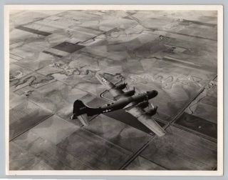 1940s Boeing B - 29 Superfortress Bomber Vintage Official Us Army Air Forces Photo