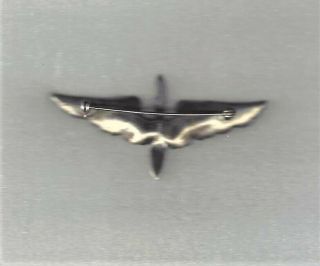 WW2 STERLING US Army Air Corps 2 5/8 