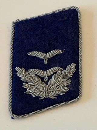 WW2 Medical Oberleutnant Luftwaffe collar tabs 3