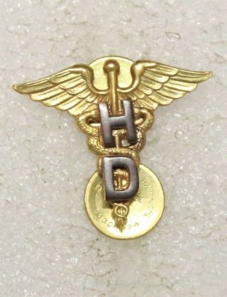 Army Collar Pin: Hospital Dietitian,  Wwii Medical - C/b,  Nhm
