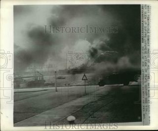 1942 Press Photo Pearl Harbor,  Uss Shaw Explodes During The 12/7 Japanese Attack