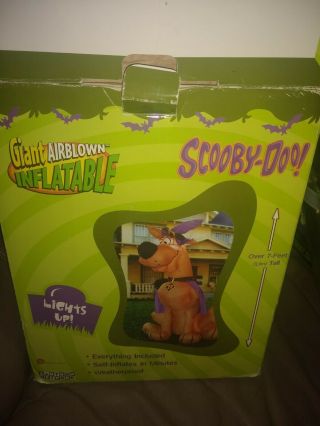 Scooby Doo Witch Airblown Gemmy Halloween 7 Ft Tall Inflatable