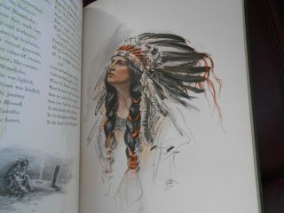 1906 The Song Of Hiawatha Book By Longfellow 67 Harrison Fisher Illustrations