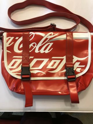 Rare Vintage 90’s Coca Cola Chinese Messenger Bag/notebook Or Ipad Bag (nwt)