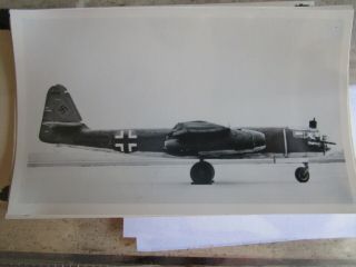 WWII German Luftwaffe Arado Ar 234 Blitz 1940 ' s Jet Photo Aeroplane Photo Supply 3