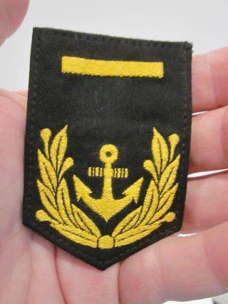 Vtg World War Ii Imperial Japanese Navy Rate Insignia Petty Officer 3rd Class