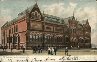 1908 Boston,  Ma Museum Of Fine Arts Tuck Suffolk County Massachusetts Postcard