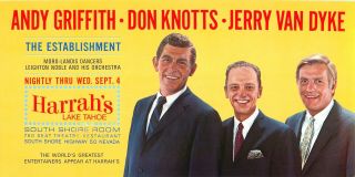 Andy Griffith,  Don Knotts,  Harrah 