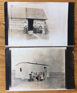 Vintage Postcards,  Canada,  Early Settlers,  Rural Life,  Hard Times,  Real Photo