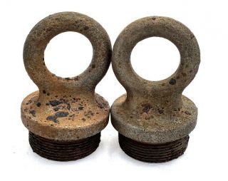 Wwii 105mm / 155mm Artillery Shell Lifting Plug - Cleaned