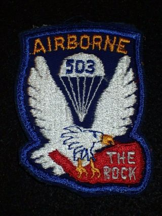 WW2 US ARMY 503RD AIRBORNE INFANTRY REGIMENT COMBAT TEAM PATCH | #50226477