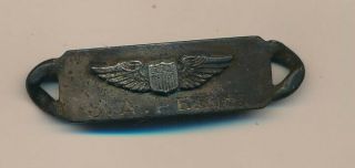 Us Wwii Army Air Corps Named Id Bracelet & Photo