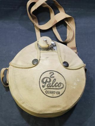 Vintage Palco 2 Quart - Er Canteen With Cover
