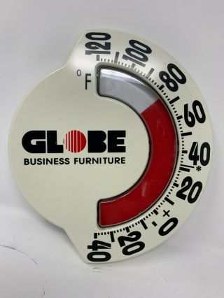 Vintage - Advertising - Thermometer - Plastic - Globe Business Furniture