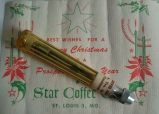 Star Coffee Co.  St.  Louis Vintage Christmas Advertising Give Away Screwdriver