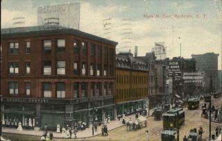 1915 Rochester,  Ny Main Street East Monroe County York Rochester News Co.