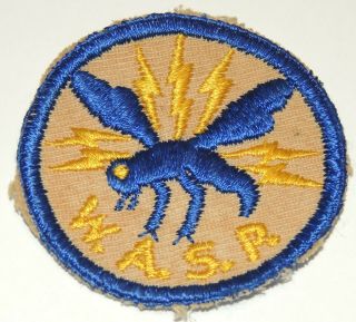 Rare Ww2 United States Wasp Womens Airforce Service Pilot Patch Insignia
