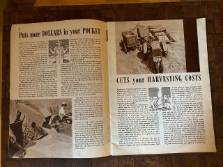 1936 Allis Chalmers All Crop Harvester Brochure 3
