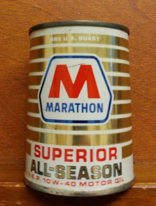 H247 Marathon Superior All - Season 10 - W40 Vintage Motor Oil Can Bank