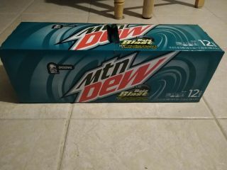 Baja Blast Mountain Dew 12 Pack Cans