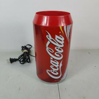 2001 Coca Cola Can Rotating Graphics Lamp Mfg.  Rabbit Tanaka