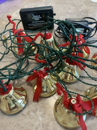 Capricorn Electronic Musical Christmas Bells Plays 12 Songs Vintage