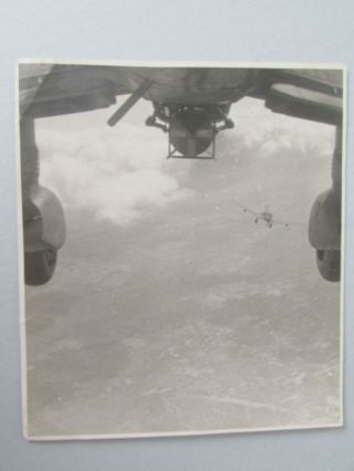 Incredible Stuka Ju87 Photo Taken From Beneath Fuselage Behind The Bomb