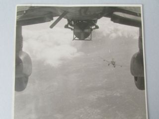 Incredible Stuka Ju87 Photo Taken from Beneath Fuselage Behind the Bomb 2
