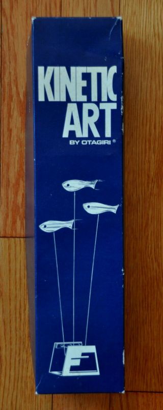 Vintage Fish Mobile 17/30 By Otagiri - Kinetic Art Sculpture - Never Out Of Box