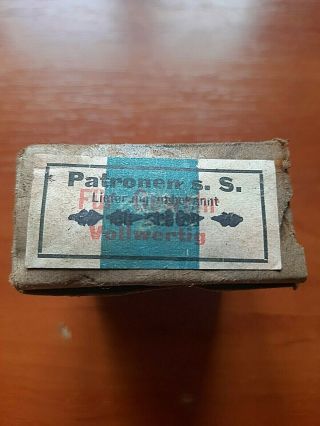 Box For German Rifle Cartridges Of The Period Of World War 2