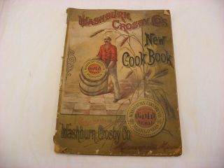 Vtg Washburn Crosby Co.  Gold Medal Flour Minneapolis Minnesota Mn Cook Book