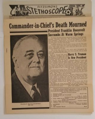Fitzsimons General Hospital Denver Colorado Newspaper April 14,  1945 Wwii - - 218