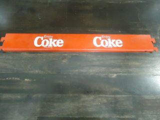 Vintage Coca - Cola Metal Display Rack - Decor - Advertising - Sign - Soda