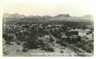 Frasher Kenyon Guest Ranch Tubac Arizona 1940s Rppc Photo Postcard 7187
