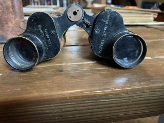 Bausch & Lomb Prism Stereo 6x30mm Binoculars U.  S.  Army Signal Corps Wwii Military