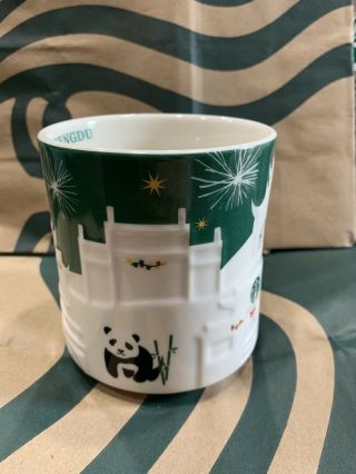 Starbucks Chengdu Relief Christmas Mug 3