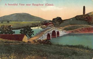 China - Near Hangchow Hangzhou - A View - Publ.  Kingshill 258