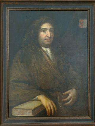 17th Century Portrait Of A Gentleman Antique Old Master Oil On Canvas