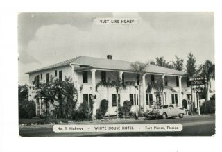 1948 Studebaker At The White House Hotel Us 1 Fort Pierce,  Florida Pm 1955