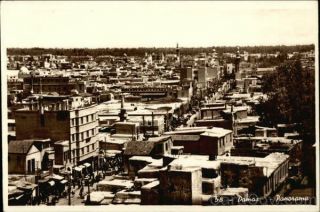 Syria Rppc Damascus General View Of City Real Photo Post Card Vintage