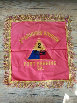 Ww Il Us 2nd Armoured Division Fort Benning Ga Sweetheart Pillow Sham