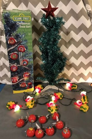 Kurt S.  Adler Sesame Street & Friends Christmas Tree With Elmo Lights - Toys R Us