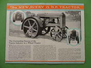 Avery 35 H.  P.  Gas Tractor Brochure 3