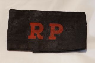 Ww2 British Canadian Army Rp Regimental Police Arm Badge