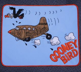 Huge 8x10 " Douglas C - 47 Skytrain Gooney Bird Embroidered Patch Usaaf Wwii